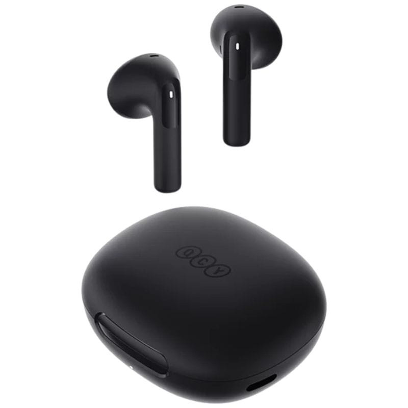 QCY Ailybuds E20 HT13 Noir - Image des écouteurs hors du boîtier de recharge