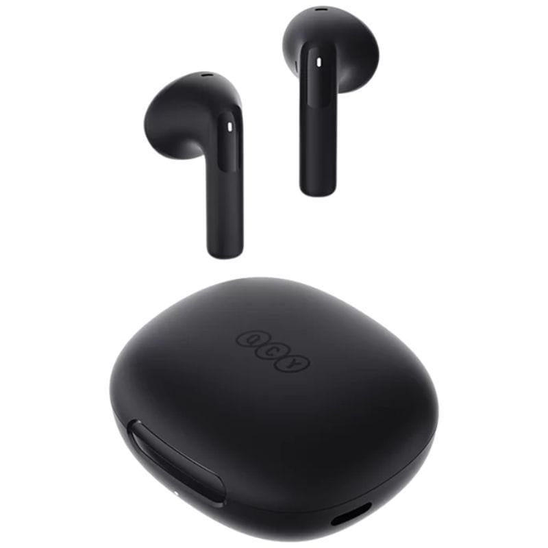 QCY Ailybuds E20 HT13 Noir - Image des écouteurs hors du boîtier de recharge