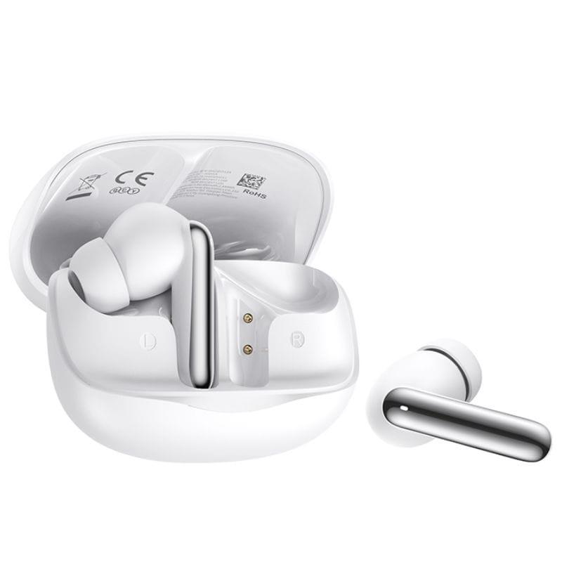 QCY MeloBuds HT12 Blanco - Auriculares imagen de los auriculares dentro de la caja de carga 