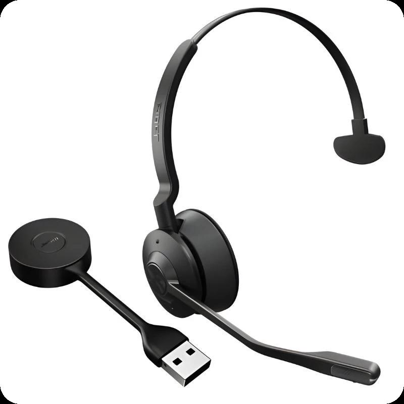 Jabra Engage 55 SE UC Noir avec microphone
