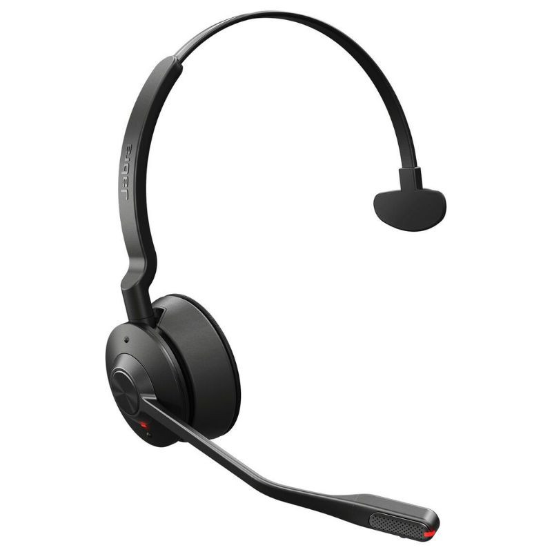 Jabra Engage 55 SE UC Noir avec microphone, vue de face