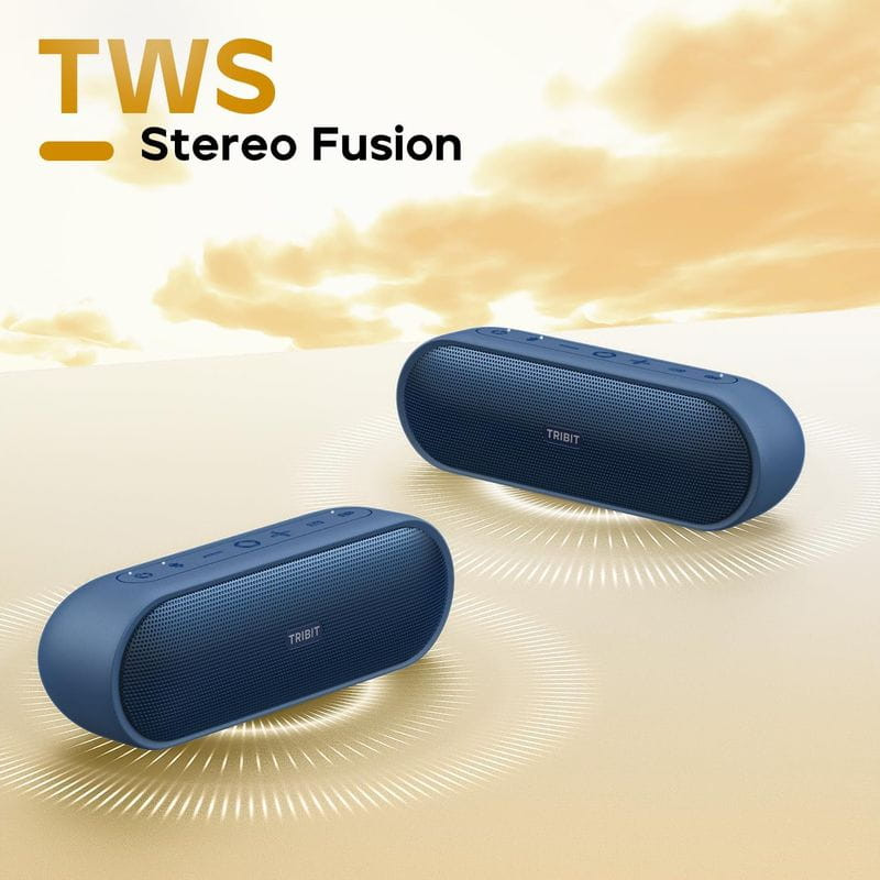 TWS de Tribit XSound Plus 2 30W Bluetooth 5.3 Azul