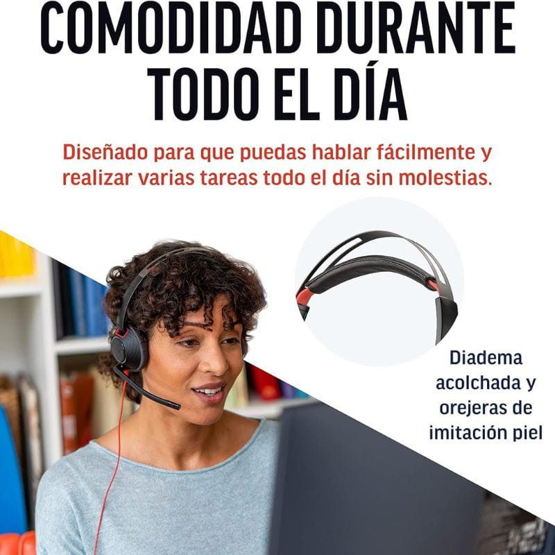 Poly Blackwire 5220 USB tipo A - Auriculares PC comodidad