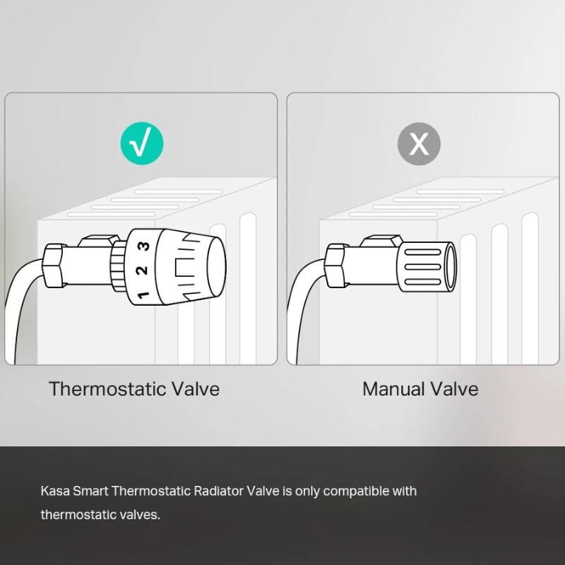 Bouchon KE100 KIT Smart - Vanne thermostatique intelligente pour radiateur  compatibilité