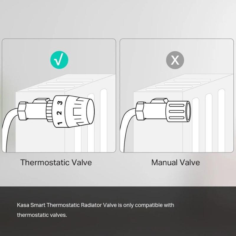Bouchon KE100 KIT Smart - Vanne thermostatique intelligente pour radiateur  compatibilité