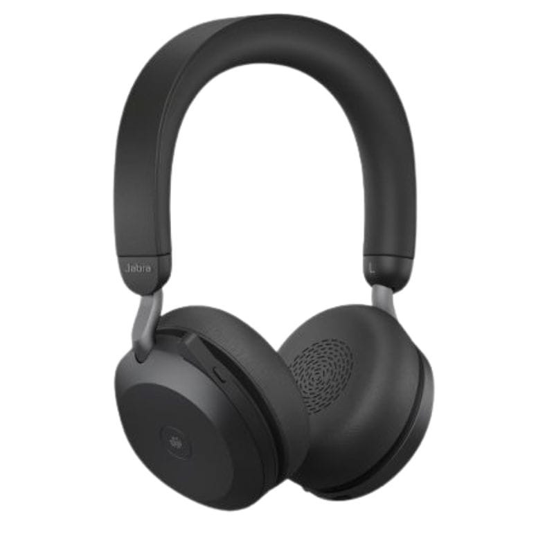 Jabra Evolve2 75 Bluetooth Noir - Casque sans fil, image de face