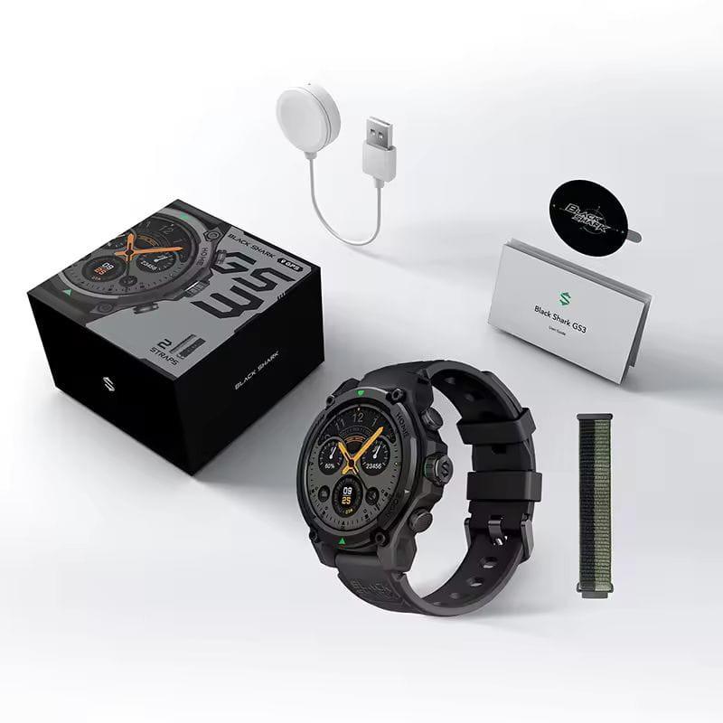 Black Shark GS3 Verde - Montre connectée Contenu du coffret