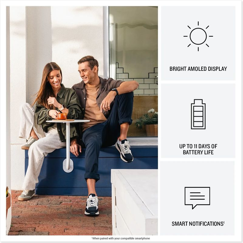 Bateria de Longa Duração de Garmin Vívoactive 6 Preto