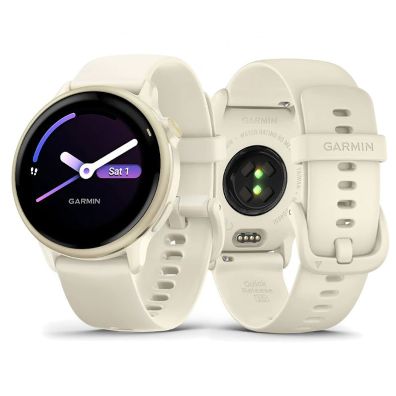 Frontal de Garmin Vívoactive 6 Branco