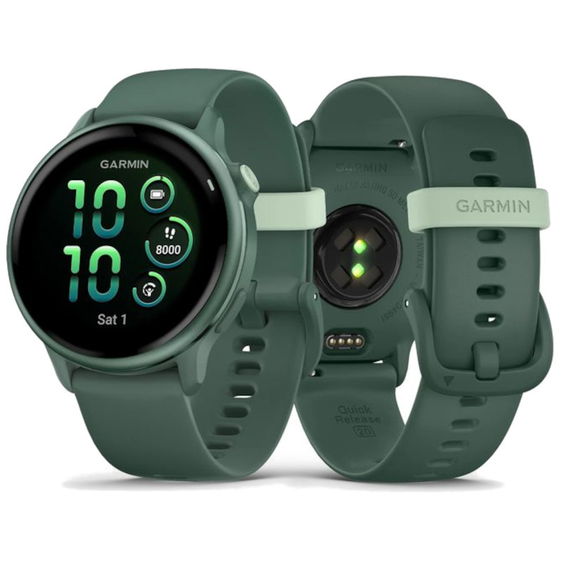 Frente de Garmin Vívoactive 6 Verde