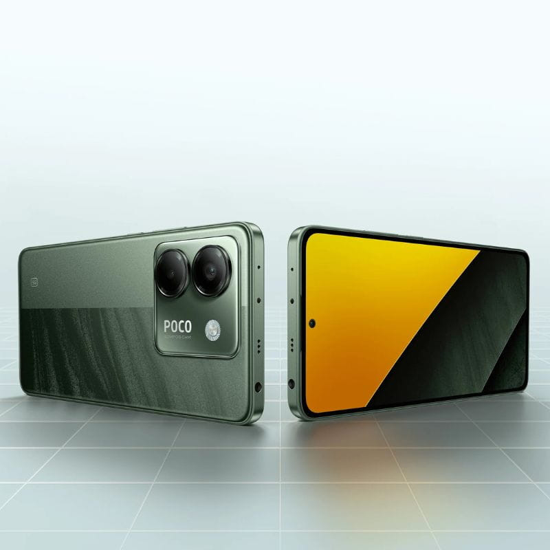 Xiaomi Poco M7 Pro 5G12GB/512GB Verde imagen delantera y trasera