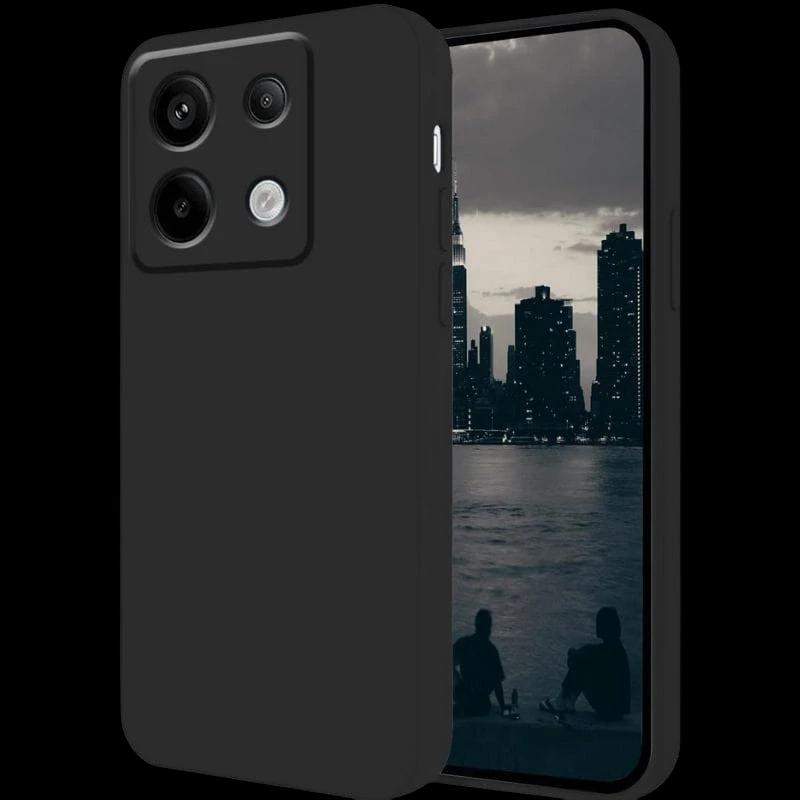 Coque Xiaomi Redmi Note 14S 4G Square Liquid Premium Noir - Silicone