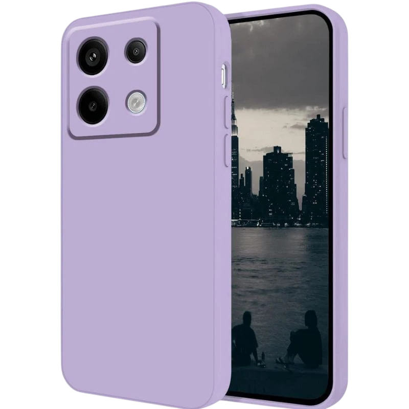 Funda Xiaomi Redmi Note 14S 4G Square Liquid Premium Lavanda