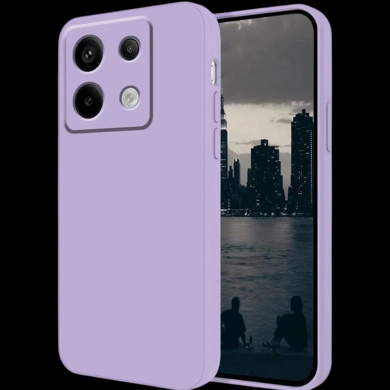 Coque Xiaomi Redmi Note 14S 4G Square Liquid Premium Lavande