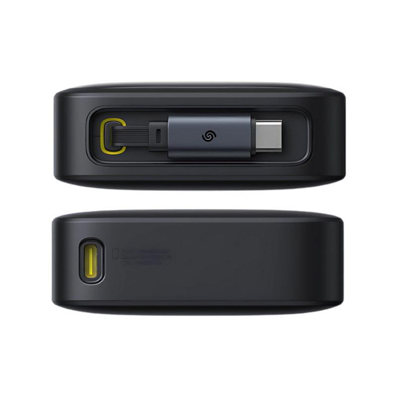 Baseus Free2Pull 20000 mAh 65 W - Batterie externe, image inférieure et supérieure