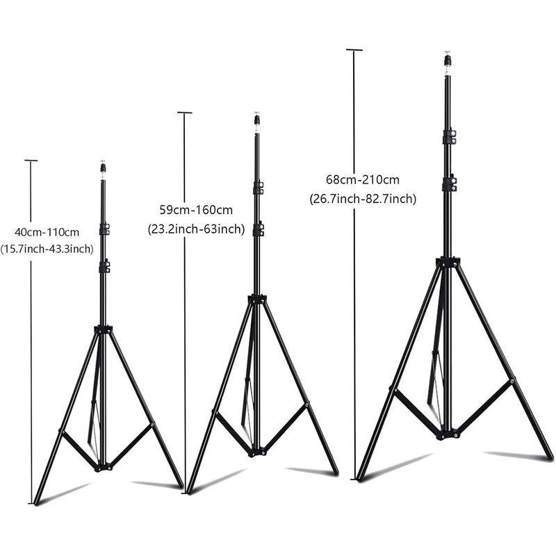 Dimmensions de Support de sol à trépied