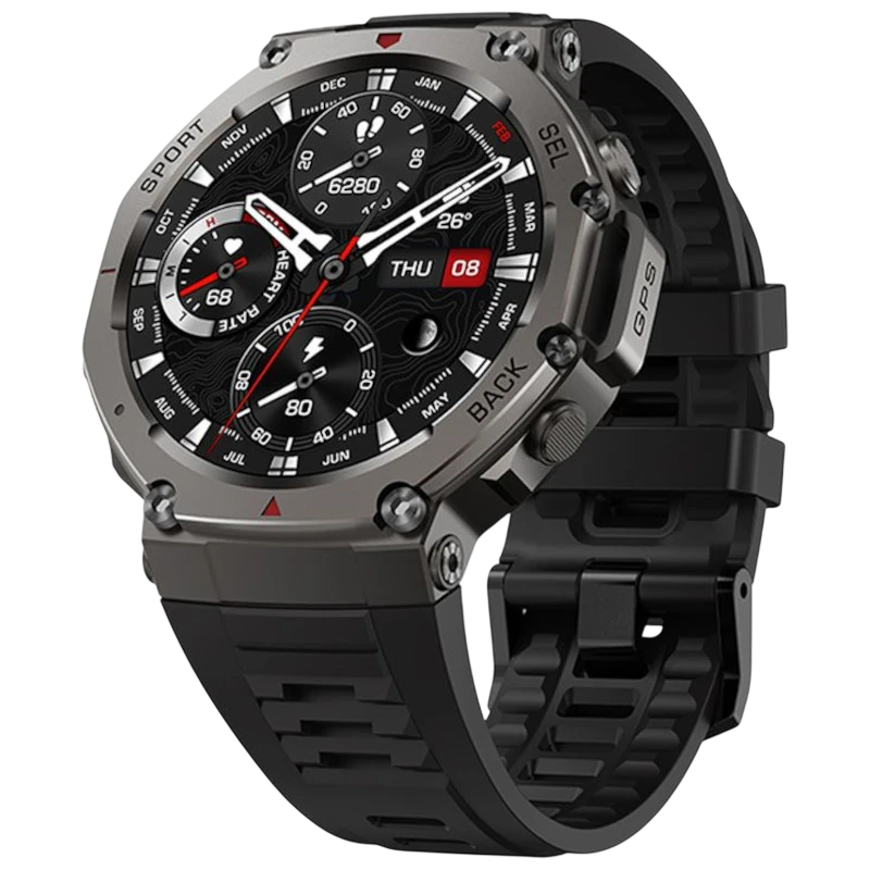 DM58 GPS 1.43 AMOLED Preto