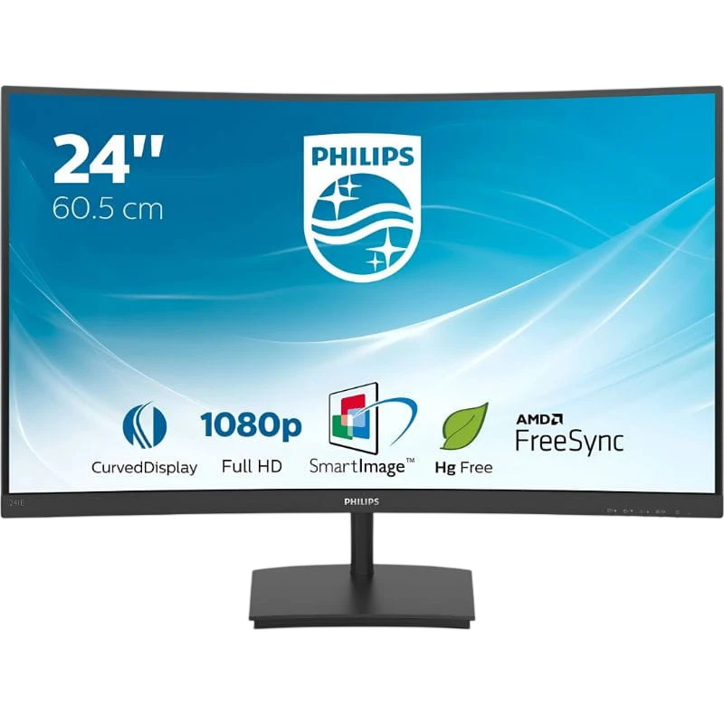 Philips E Line 241E1SC/00 23,6 Full HD 75 Hz AMD FreeSync Negro