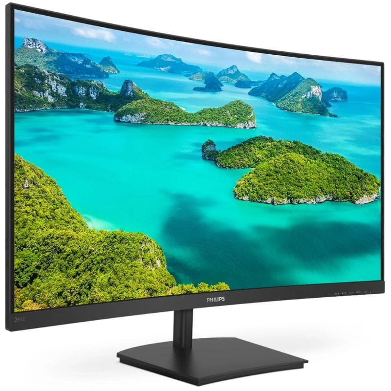 Philips E Line 241E1SC/00 23,6" Full HD 75 Hz AMD FreeSync Negro imagen lateral