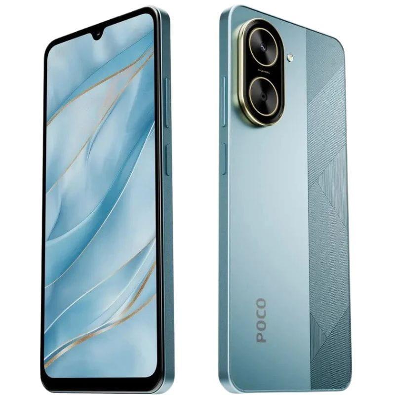 Xiaomi Poco C71 4GB/128GB Azul imagen delantera y trasera