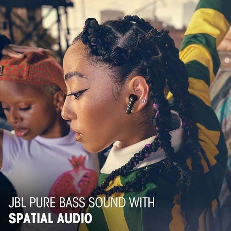 JBL Tune Flex 2 Turquesa sonido espacial