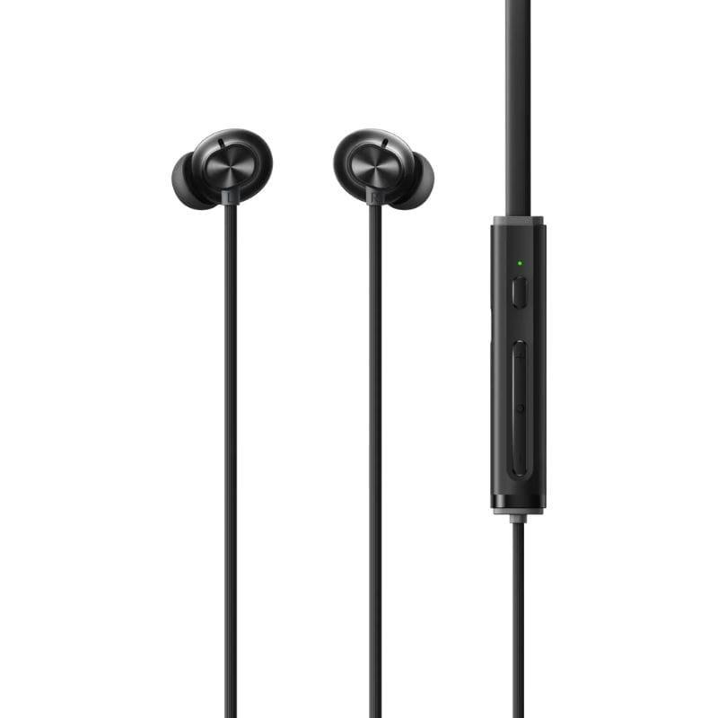 Realme Buds Wireless 5 ANC Negro imagen  de los auriculares y el mando