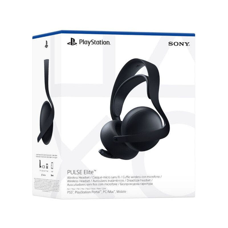 Sony Pulse Elite Negros - Auriculares inalámbricos para PS5 imagen de la caja