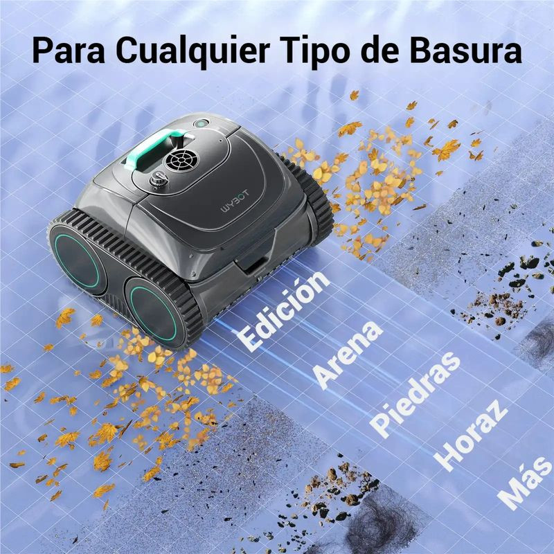 Para cualquier tipo de basura el Wybot C1