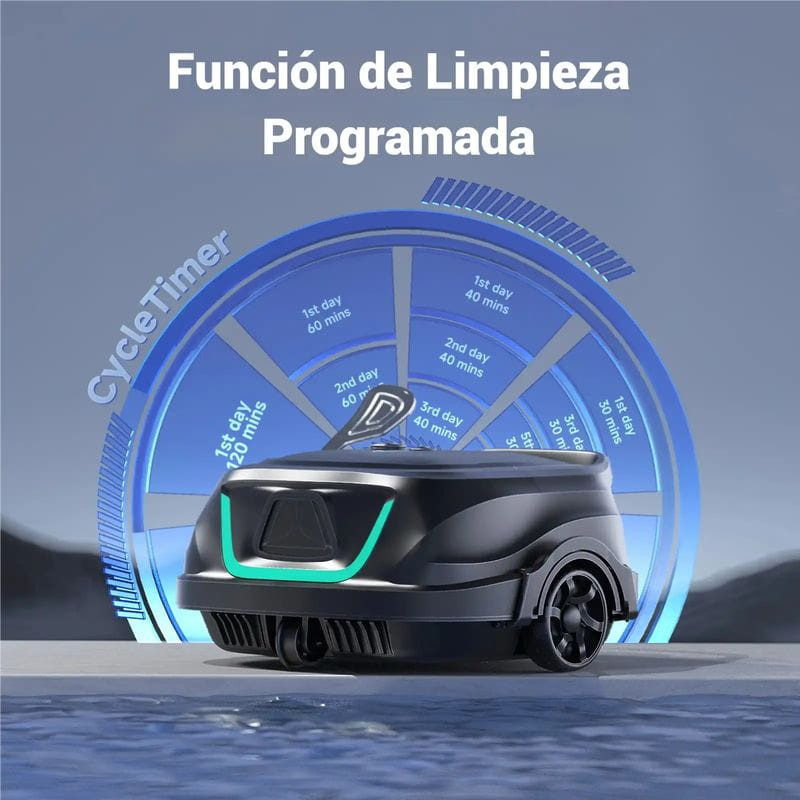 Limpieza programada de Wybot A1