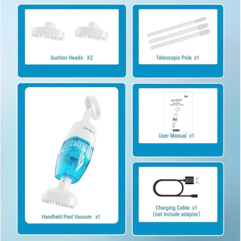 Contenido de la caja de Wybot Hyson 100