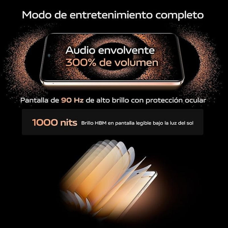 Vivo Y28 4GB/128GB Verde audio envolvente