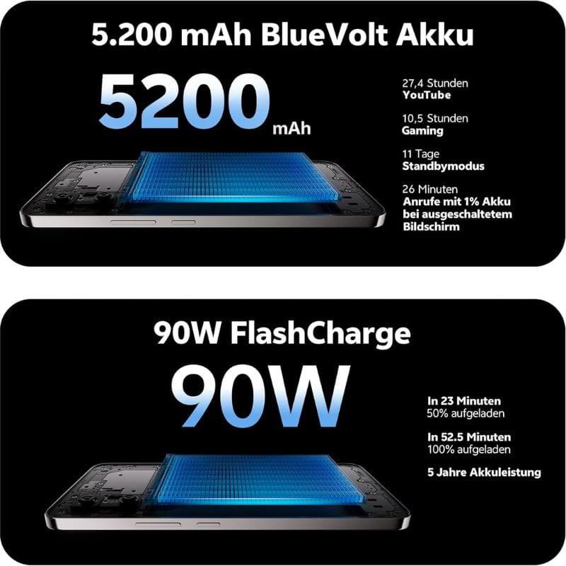 Vivo V50 Lite 5G 8GB/256GB Bateria Dourado