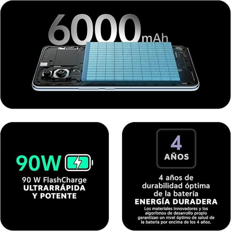 Vivo V50 5G 12GB/ 512GB Preto Caraterísticas da bateria
