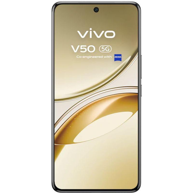 Vivo V50 5G 12GB/ 512GB Preto imagem frontal