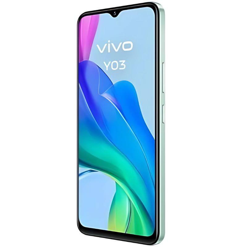 Vivo Y03 4GB/128GB Verde Gema lateral derecha
