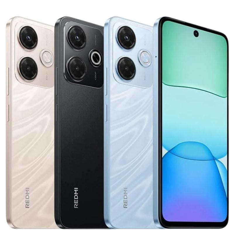 Xiaomi Redmi 13X 8GB/256GB Dorado imagen en los tres colores