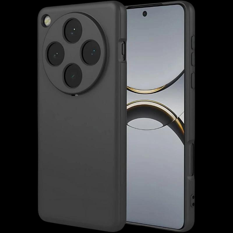 Coque Oppo Find X8 5G Square Liquid Premium avec couvre caméra Noir