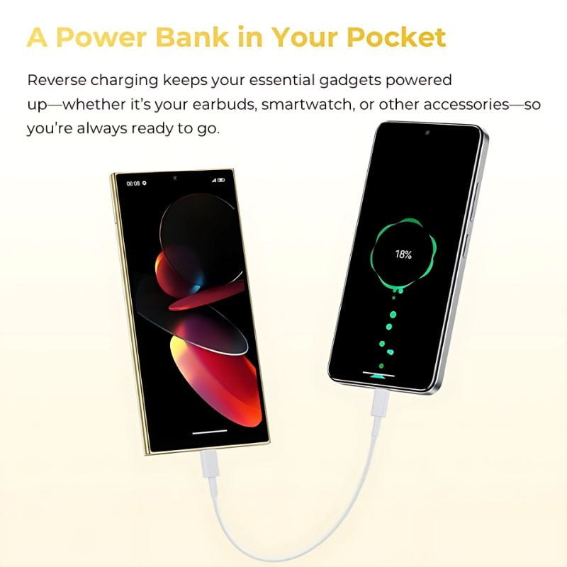 Oukitel C61 Pro 8GB/256GB Negro - función de carga inversa