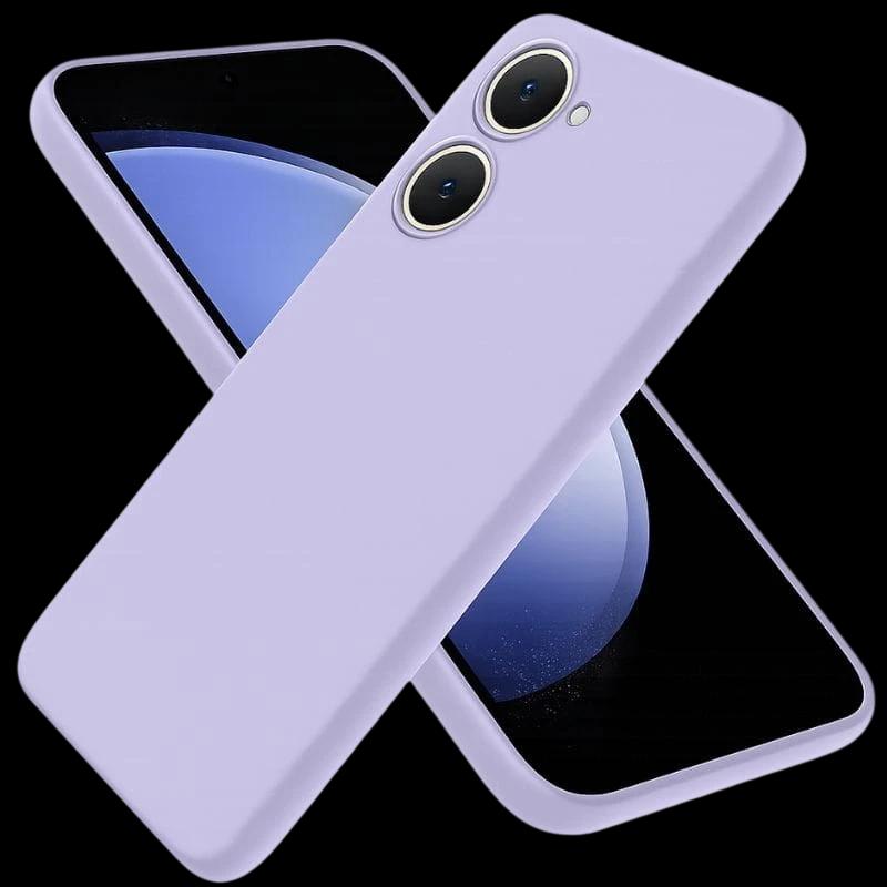 Funda Vivo Y03 Square Liquid Premium Lavanda