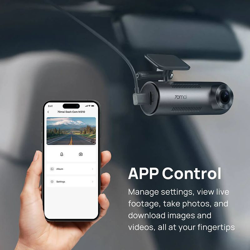 Control APP de 70mai Dash Cam M310