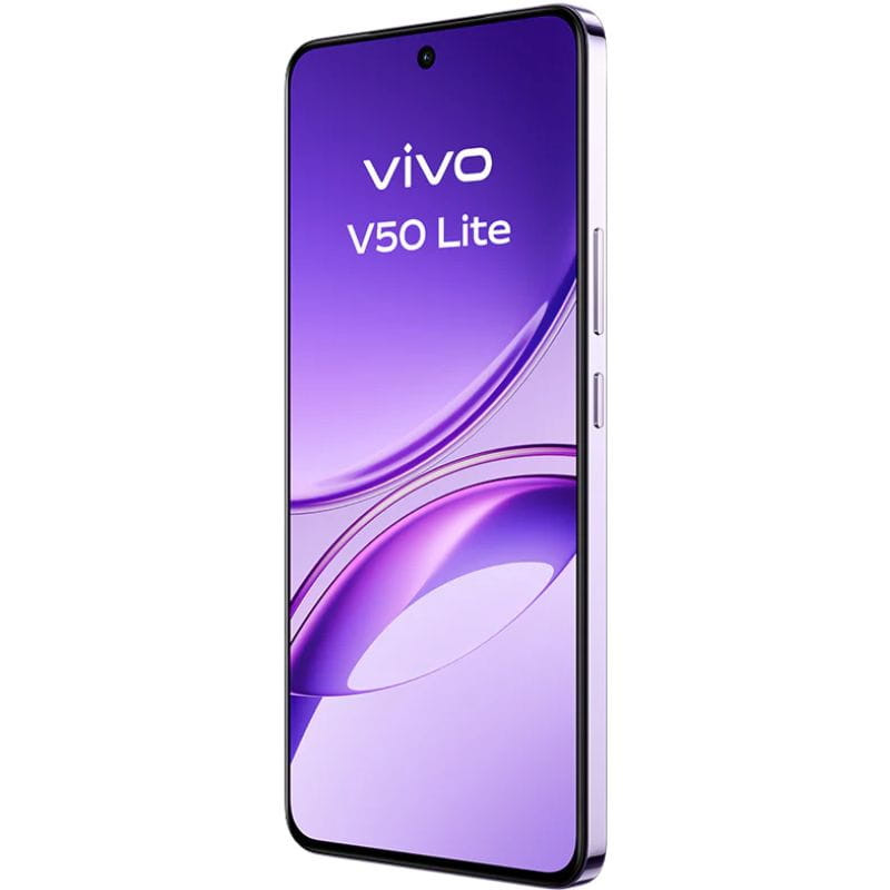 Vivo V50 Lite 4g 8GB/ 256GB Púrpura imagen lateral de la pantalla