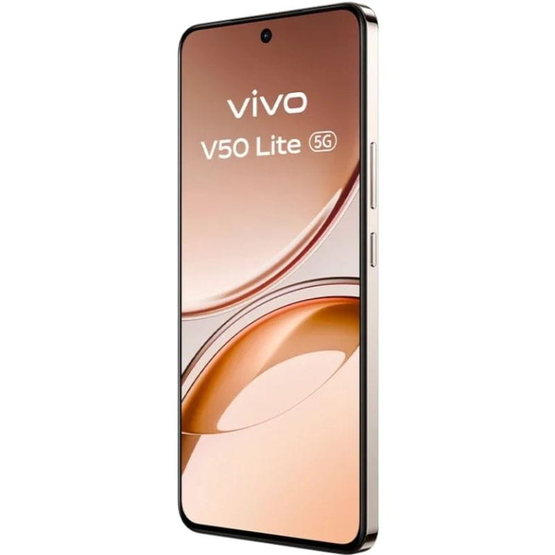 Vivo V50 Lite 5G12GB/512GB Oro imagen lateral de la pantalla