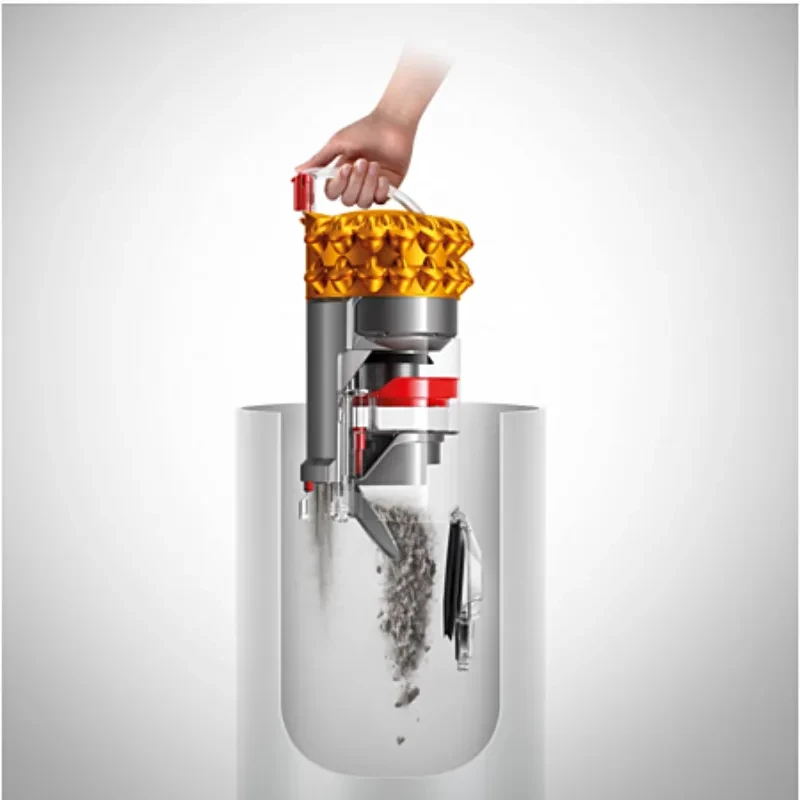Dyson Cinetic Big ball Multi floor 2 - Aspiradora de trineo con depósito transparente que se vacía higiénicamente; ciclones dorados y agarre ergonómico