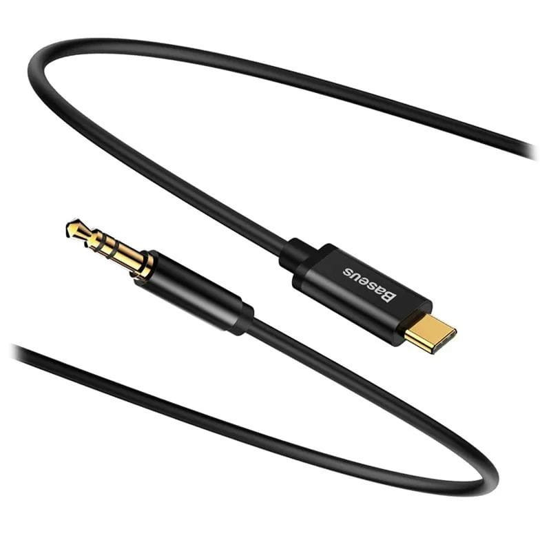 Baseus Yiven - Cable de audio USB Tipo C a Mini Jack 3,5mm imagen frontal