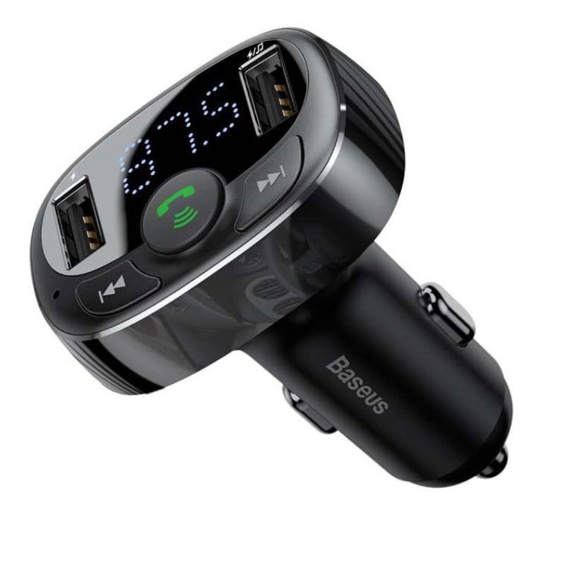 Baseus FM Transmitter - Transmisor FM con bluetooth imagen  frontal