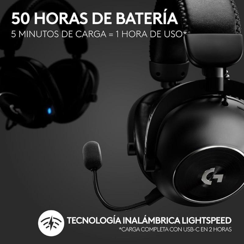 Logitech G PRO X 2 LIGHTSPEED - Casque de jeu sans fil avec 50 heures d'autonomie