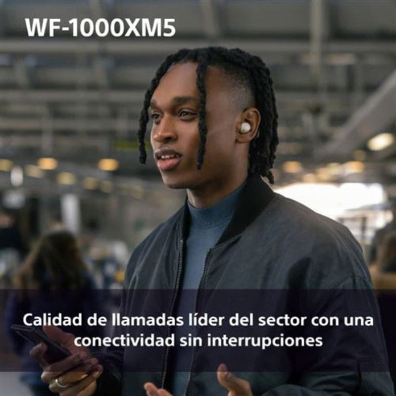 Sony WF-1000XM5 Rosa con cancelación de ruido (ANC) calidad  de llamadas