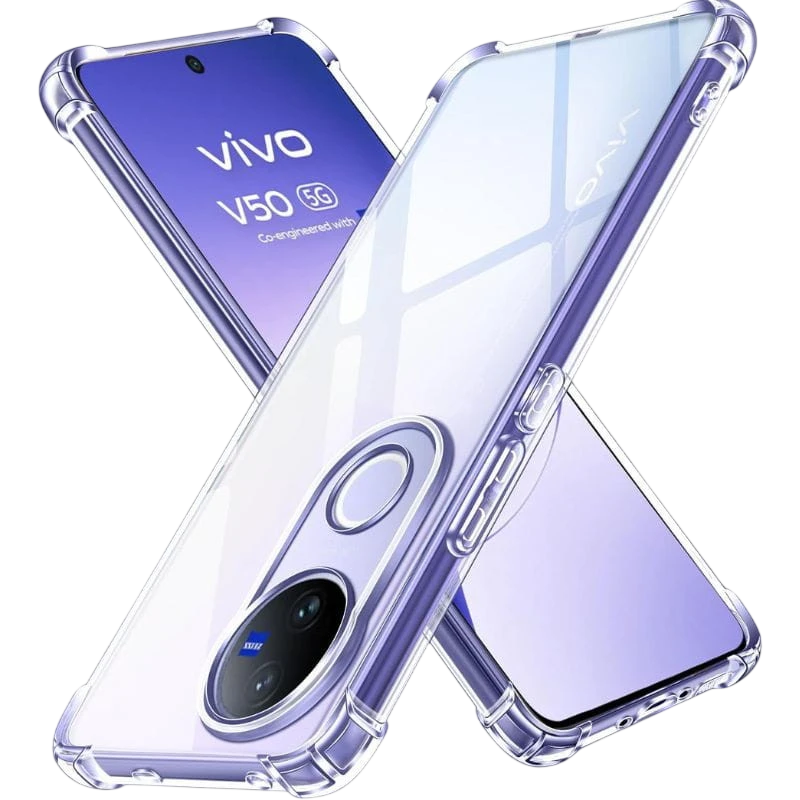 Capa de silicone reforçada Vivo V50 5G