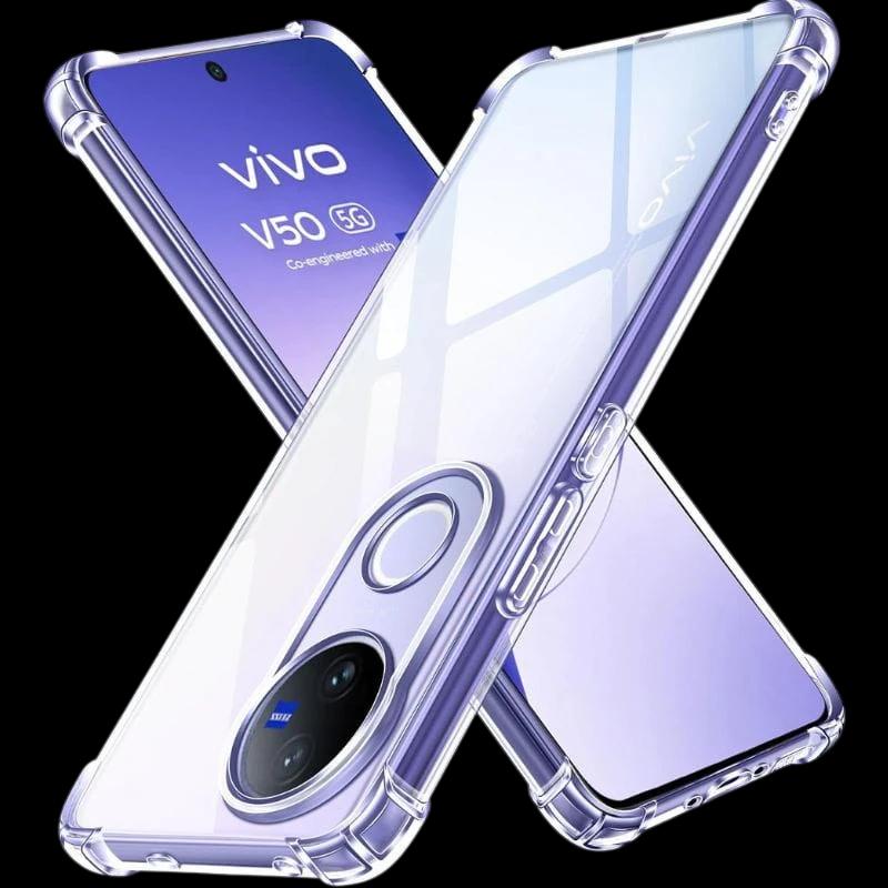 Capa de silicone reforçada Vivo V50 5G