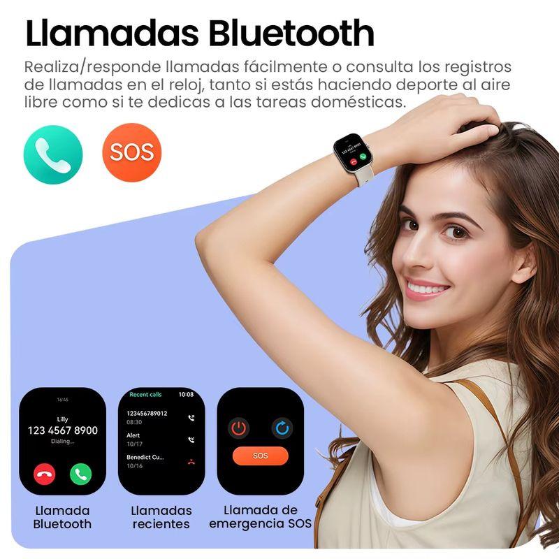 Chamadas Bluetooth do Haylou Watch S6 Branco
